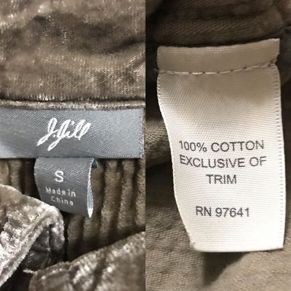 J. Jill Dark Green Corduroy Button Down Jacket - Picture 8 of 8